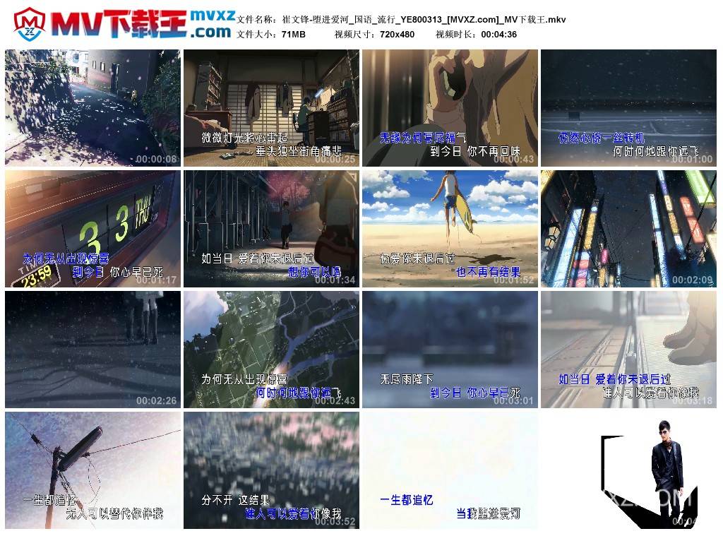 崔文锋-堕进爱河_国语_流行_YE800313